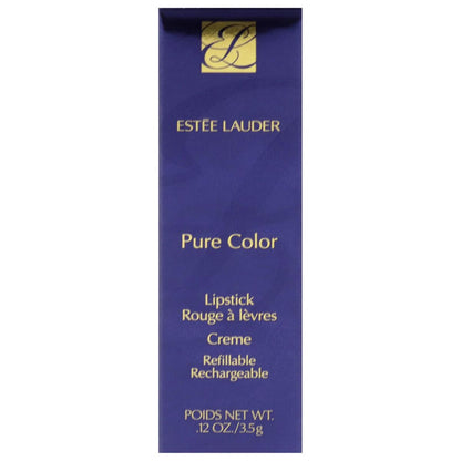 Estée Lauder Pure Color lipstick packaging on a white background