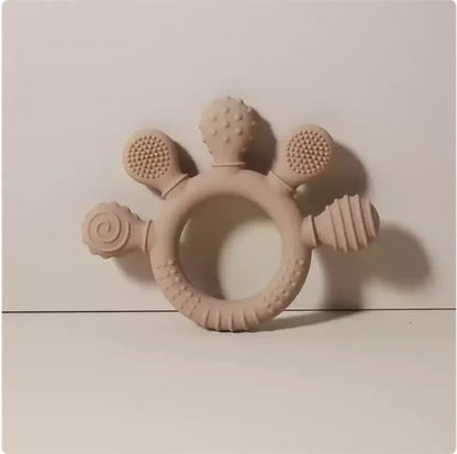 Mordedor de silicona suave para bebé