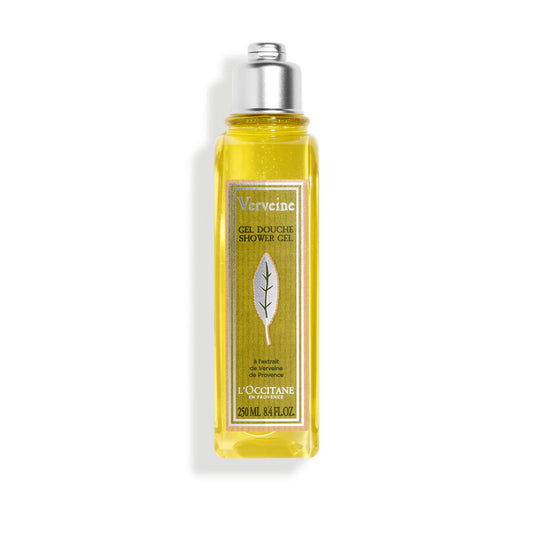 L’Occitane Verbena Shower Gel 250 ml – Refreshing Hydrating Body Wash