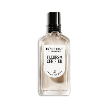 L’Occitane en Provence Fleurs de Cerisier Eau de Toilette 50 ml – Floral Cherry Blossom Perfume for Women
