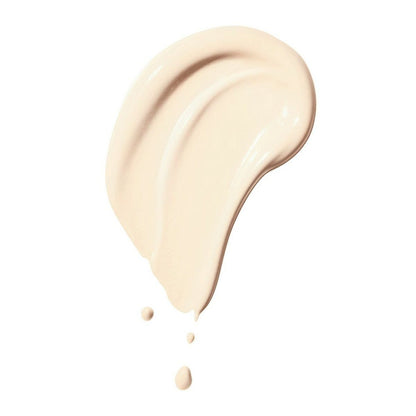 Beige cream swatch on a white background