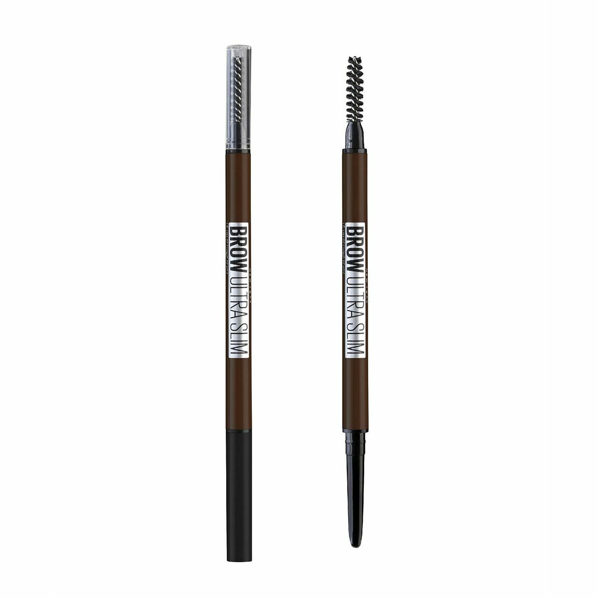 Brow pencil with brush on a white background