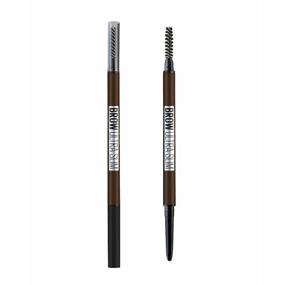 Brow pencil with brush on a white background