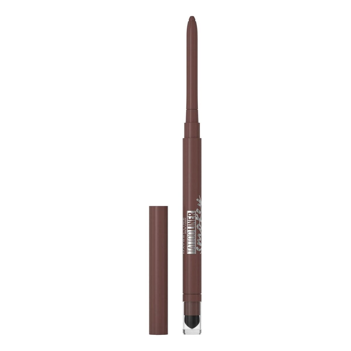 Avon Glimmerstick eyeliner pen with cap on a white background