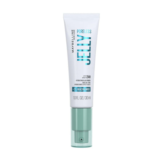 Maybelline Poreless Jelly tube on a white background