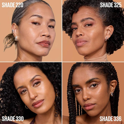 Foundation makeup base with moisture boost