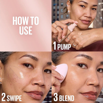 Hydrating foundation makeup base by Maybelline