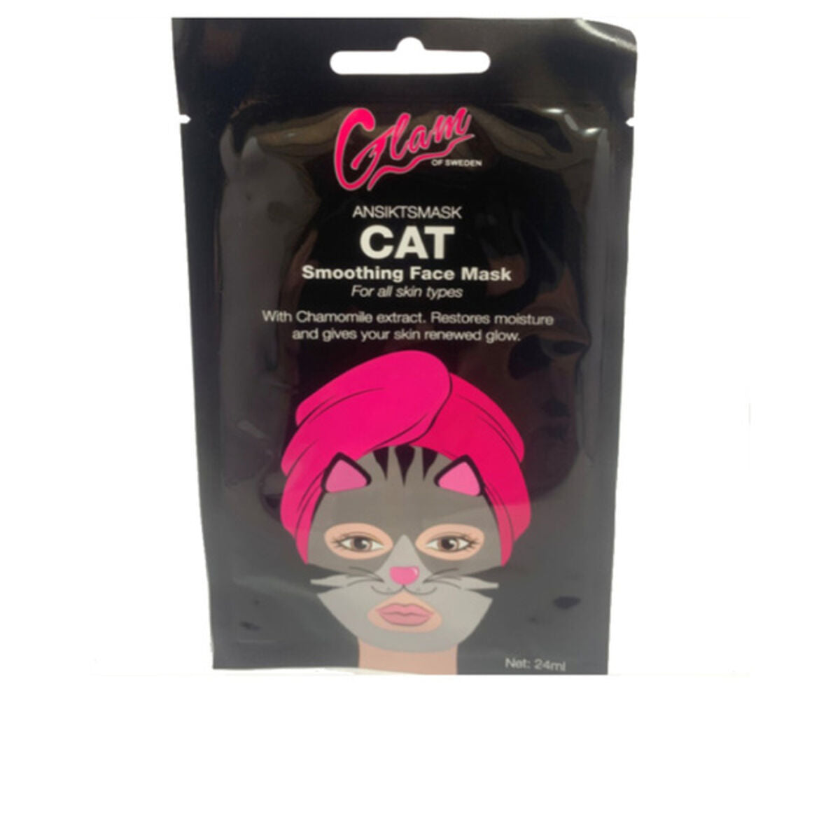 Hydrating Facial Mask 24 ml – Glam Of Sweden Cat Gel Face Mask