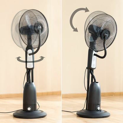 oscillating floor fan with timer