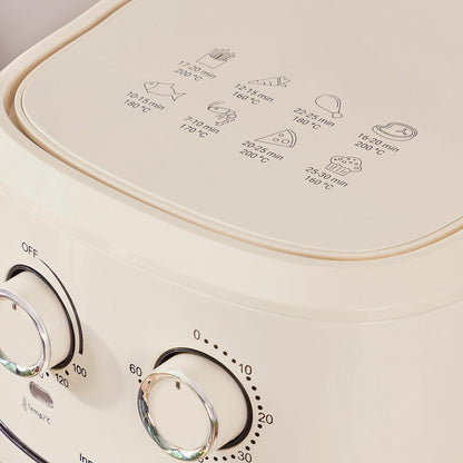 Freidora de Aire InnovaGoods   Crema 1700 W 6,5 L Acero Inoxidable (Reacondicionado B)