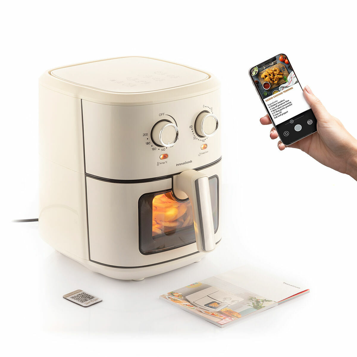 6.5L Air Fryer 1700W Large Oil Free Hot Air Fryer