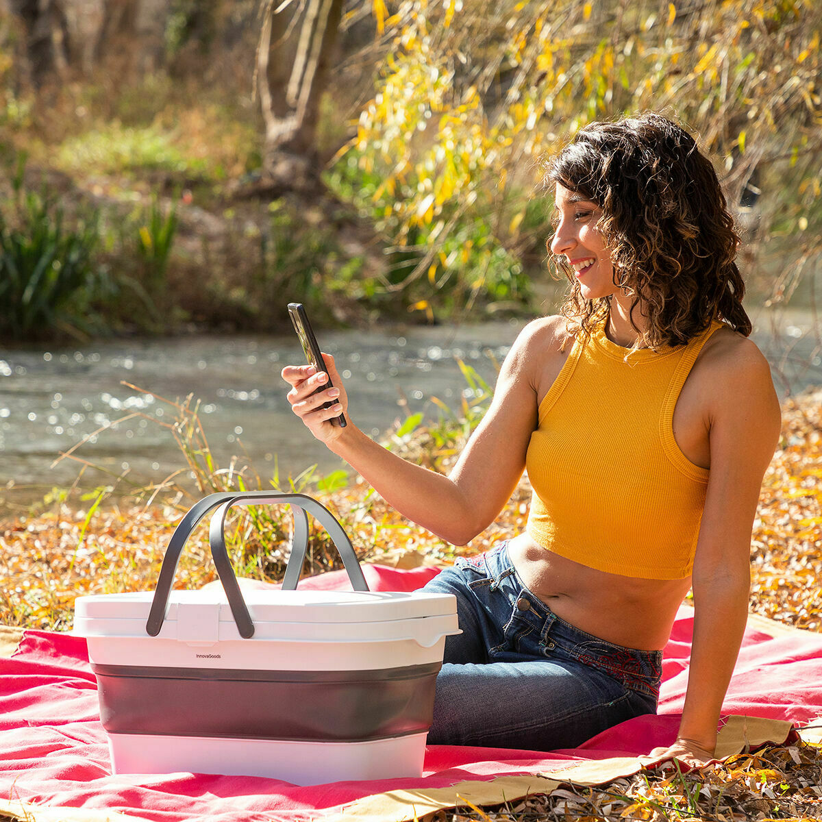 Portable Camping Picnic Basket