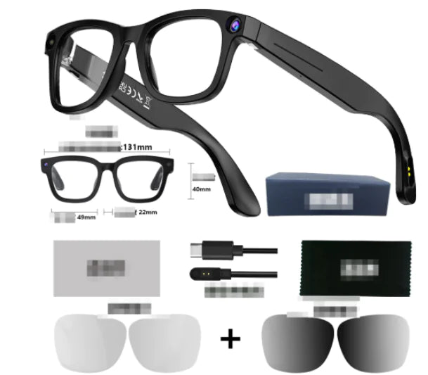 Gafas inteligentes con cámara IA