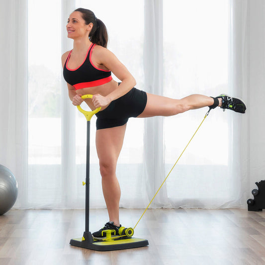 Buttocks Legs Fitness Platform Glute Workout Machine Home Gym Trainer