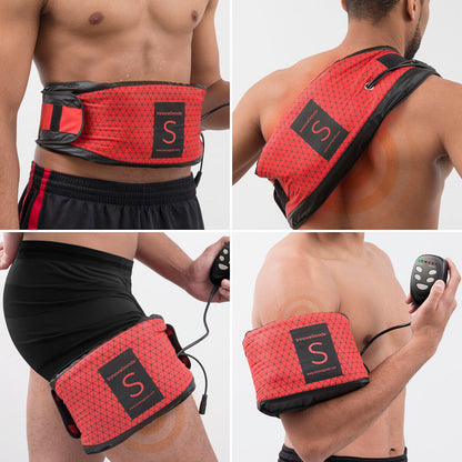 adjustable vibration exercise belt
