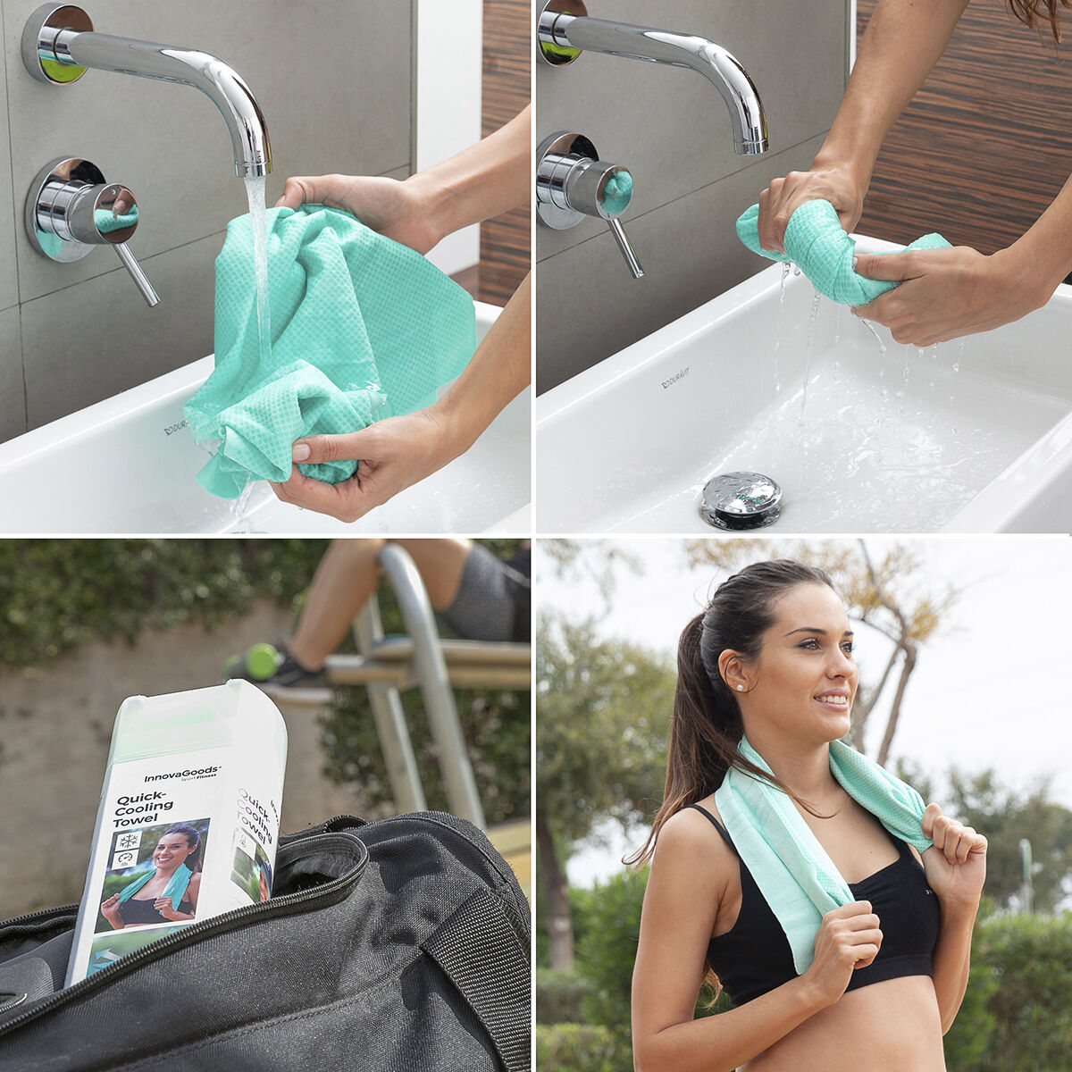 Instant Cooling Sports Towel – Ice Cooling & Quick Dry Sport Towel