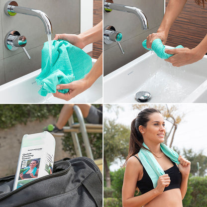Instant Cooling Sports Towel – Ice Cooling & Quick Dry Sport Towel