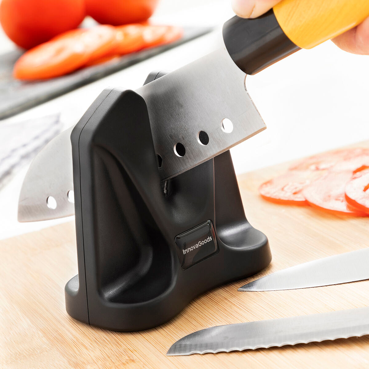 Sharvy knife sharpener InnovaGoods manual kitchen tool

