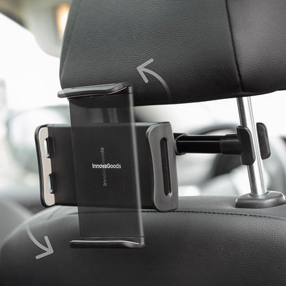 Adjustable car tablet holder 360 degree rotating tablet bracket