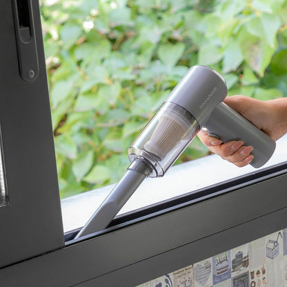 Mini wireless rechargeable hand held vacuum