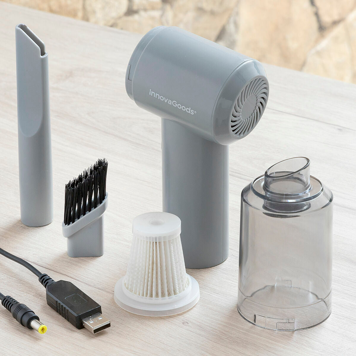 Mini Wireless Vacuum Cleaner – Cordless Rechargeable Handheld Vacuum