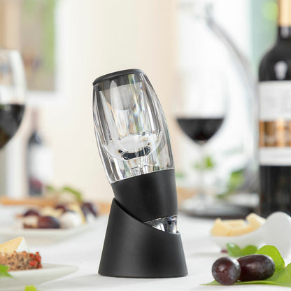 Professional Wine Aerator – Tower Stand Wine Pourer Accessory