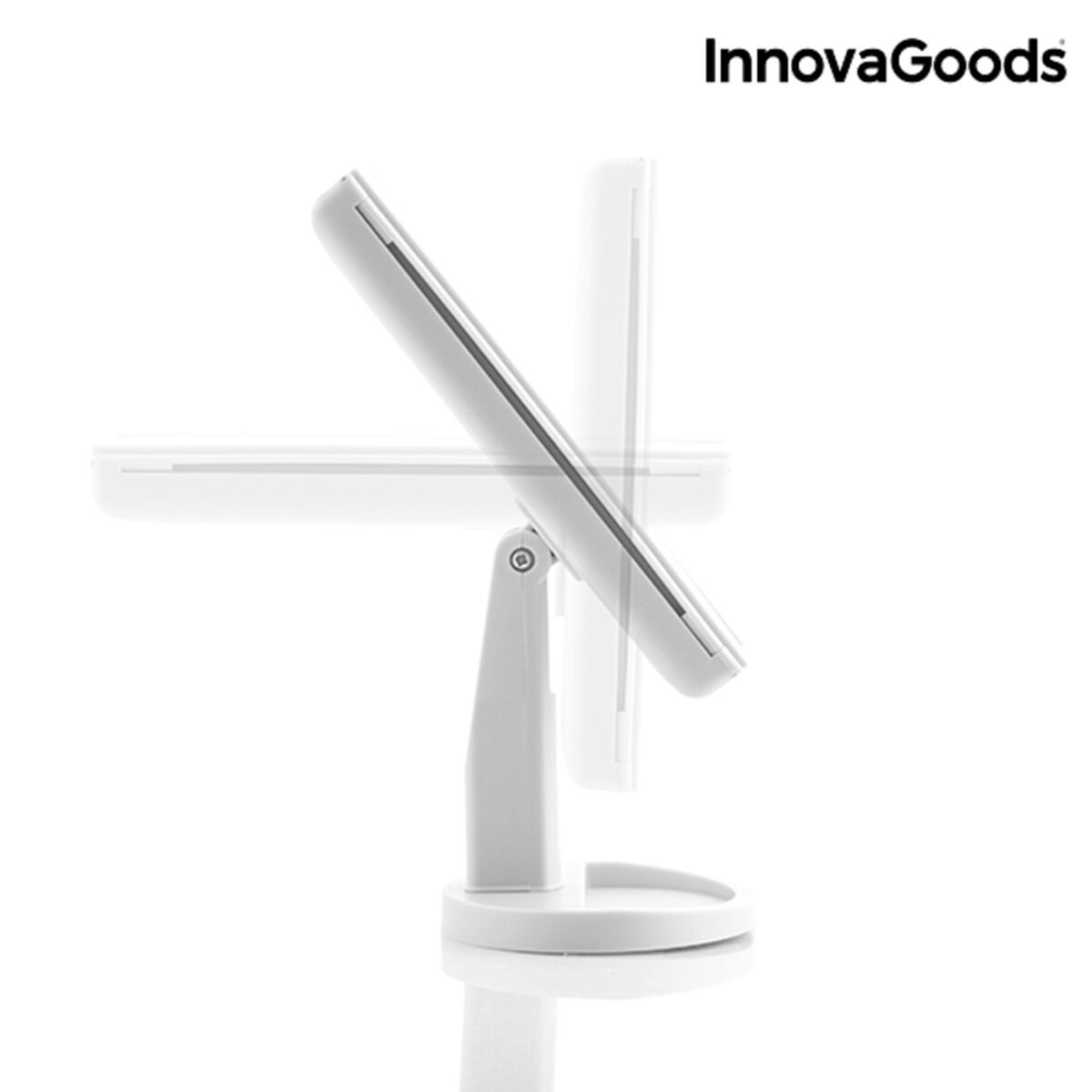 LED Magnifying Makeup Mirror with 10X Zoom & Lights | InnovaGoods