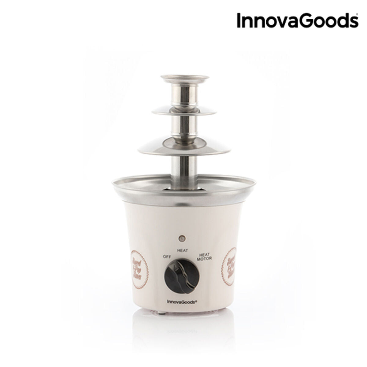 Electric chocolate fondue with accessories 300 ml