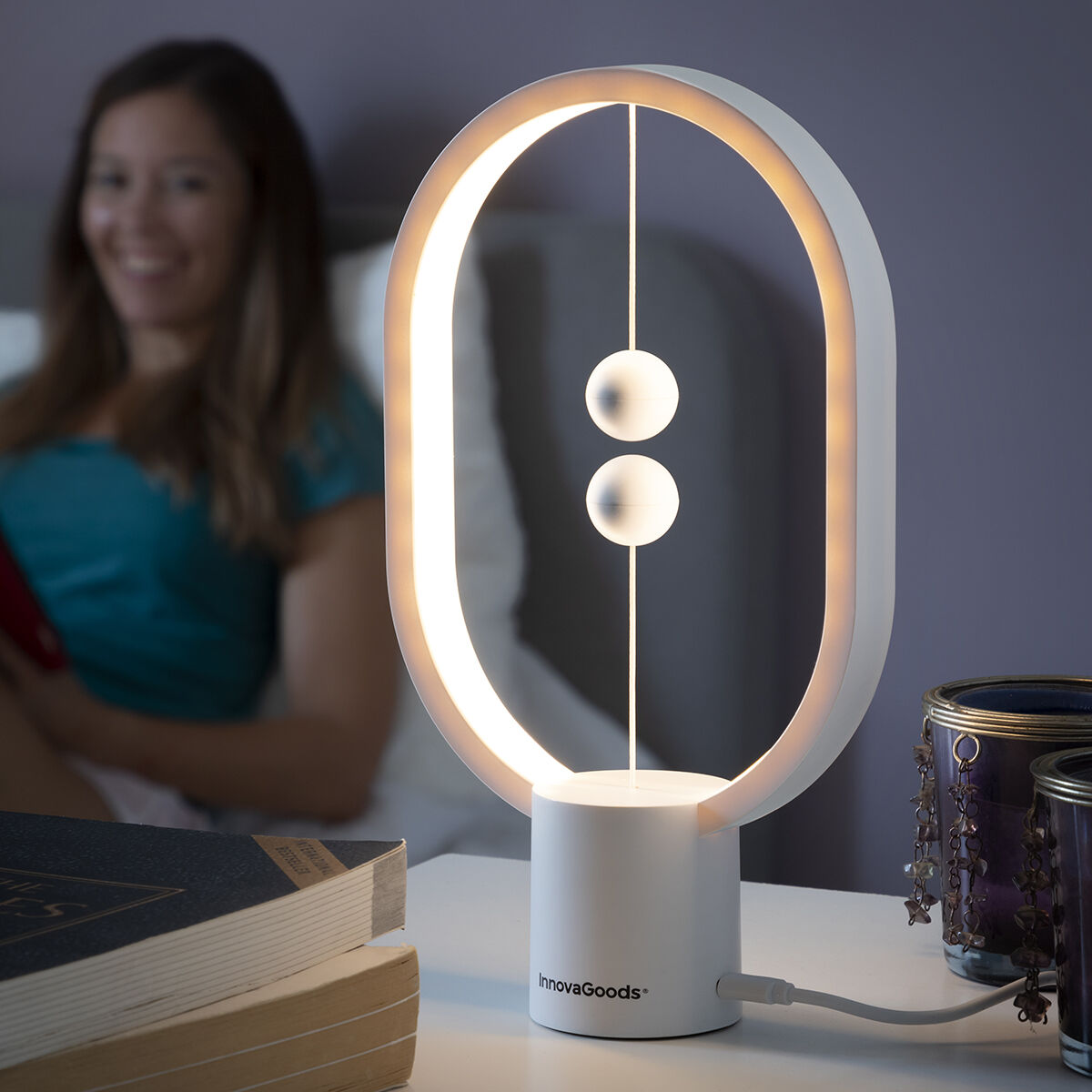 Modern desk lamp with magnetic switch Magilum LED table lamp