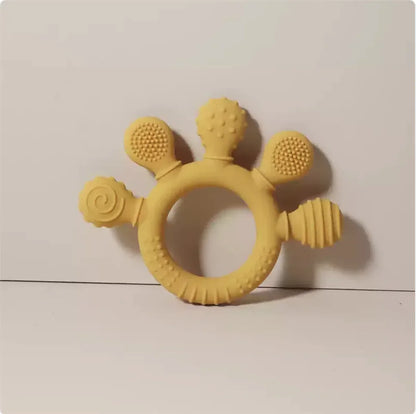 Mordedor de silicona suave para bebé