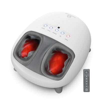 Heated Shiatsu Foot Massager – Deep Kneading, Compression & Vibration for Full Foot Relief