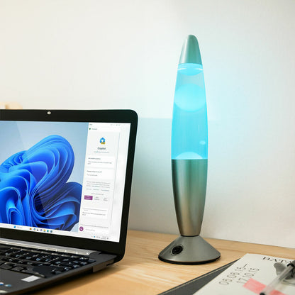 LED mood lamp with colour shifting lights