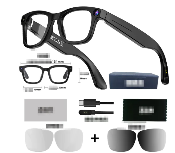 Gafas inteligentes con cámara IA