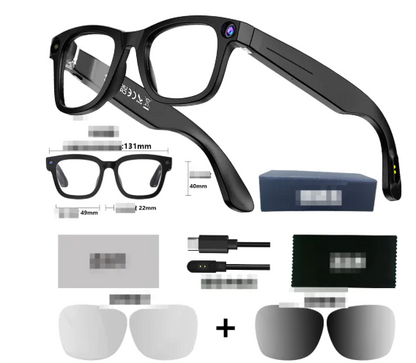 Gafas inteligentes con cámara IA